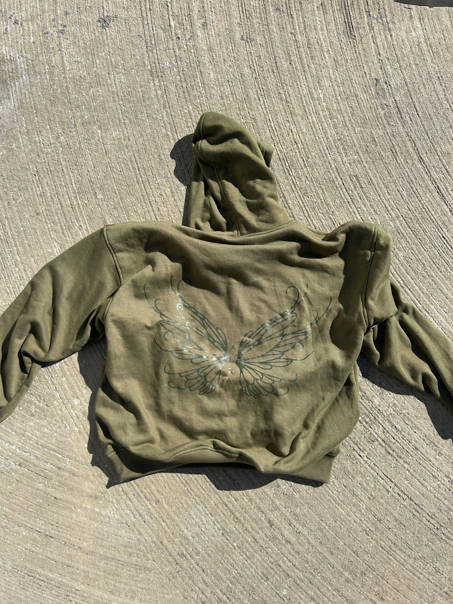 ARMY GREEN HOODIE