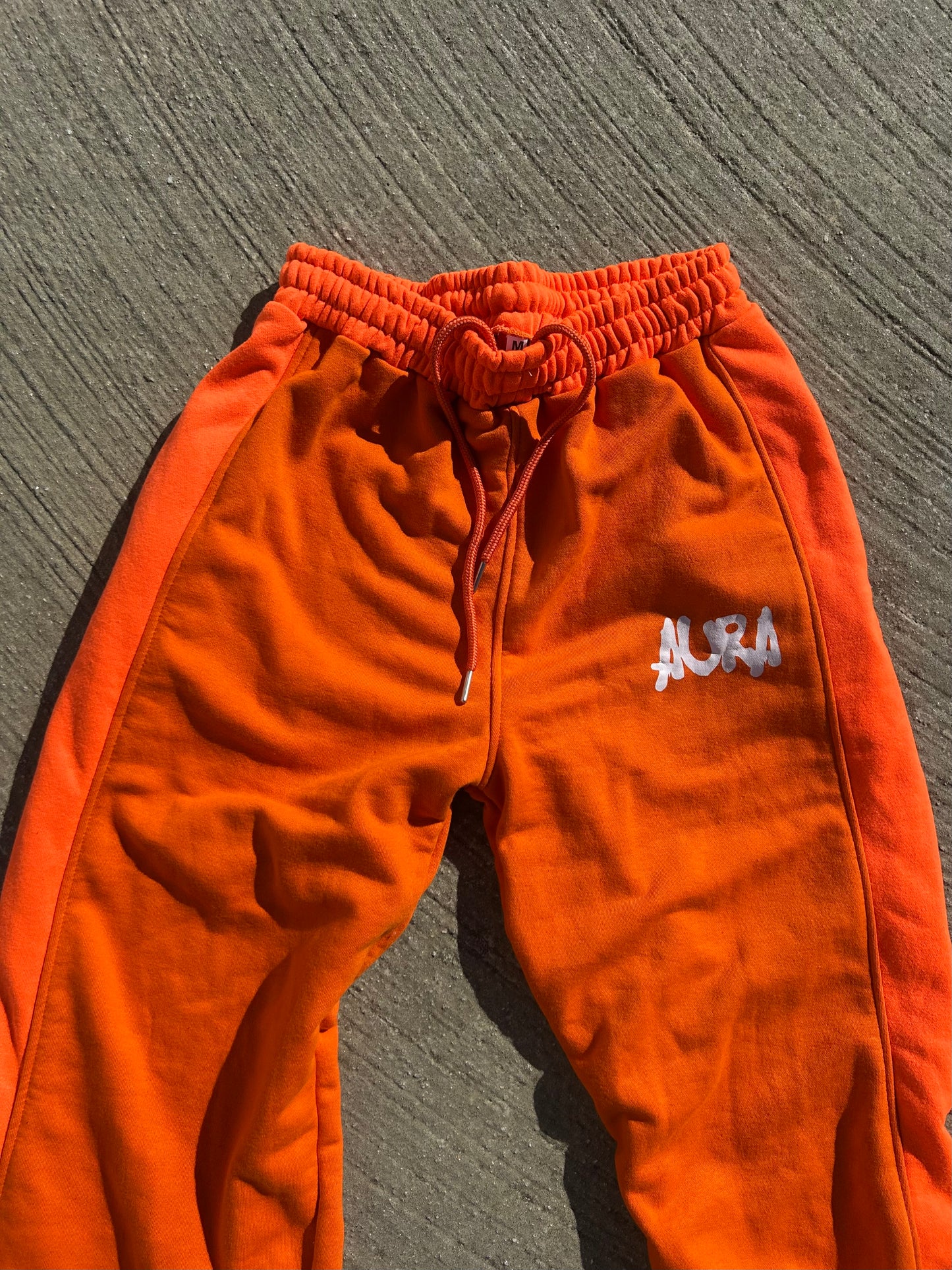 BURNT ORANGE SWEATPANTS