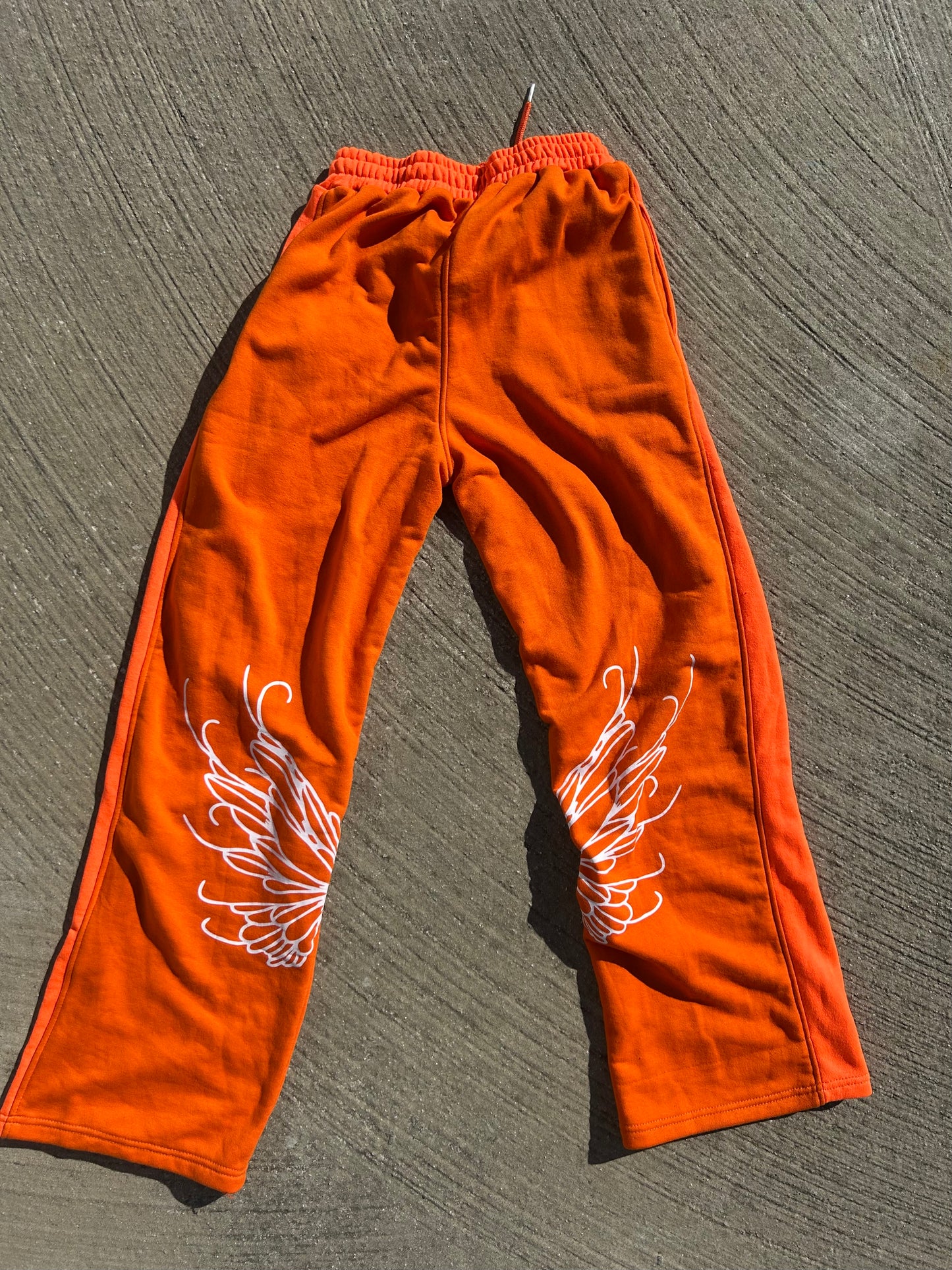 BURNT ORANGE SWEATPANTS