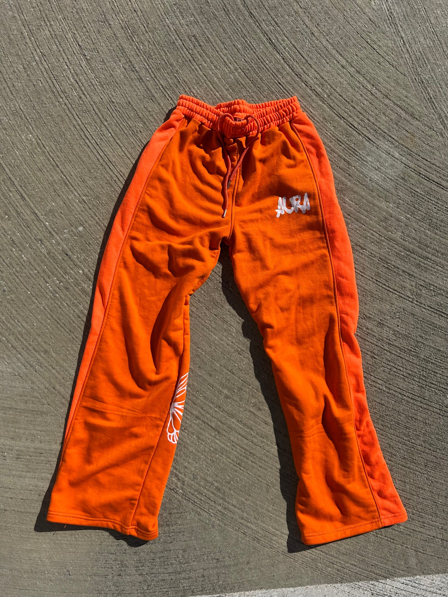 BURNT ORANGE SWEATPANTS